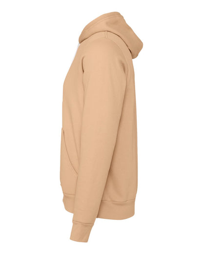 BELLA + CANVAS Sponge Fleece Hoodie 3719 #color_Heather Sand Dune