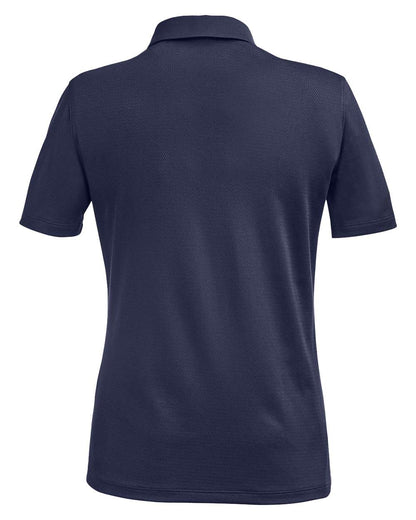 Under Armour Women's Tech™ Polo 1370431 #color_Midnight Navy/ White