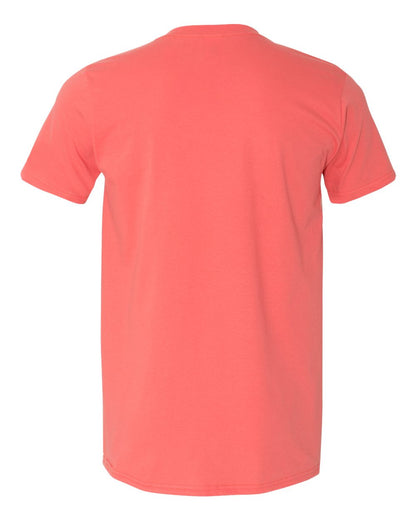 Gildan Unisex Softstyle® T-Shirt 64000 #color_Coral Silk