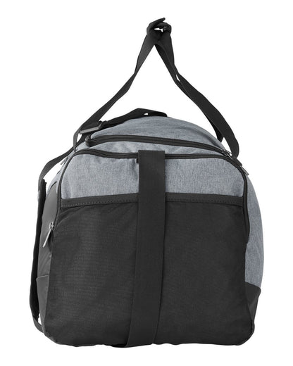 Under Armour Undeniable 5.0 SM Duffel Bag 1369222 #color_Pitch Grey Medium Heather/ Black