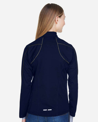 North End Women's Radar Performance Quarter-Zip Pullover 78187 #colormdl_Classic Navy