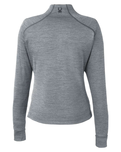 Spyder Women's Mission Half-Zip Sweatshirt S17998 #color_Polar Jasper