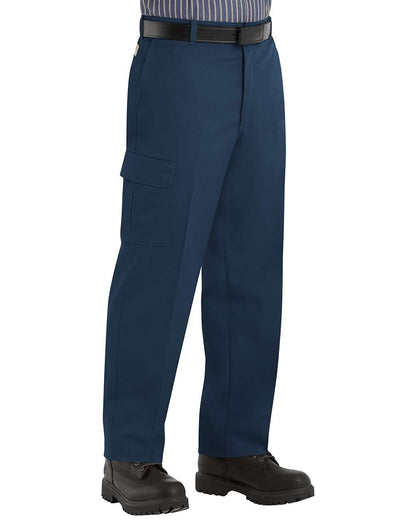 Red Kap Men's Industrial Cargo Pants PT88 #colormdl_Navy - Unhemmed