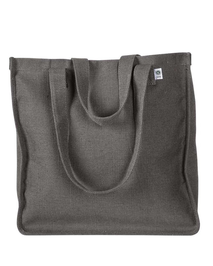 econscious Hemp Market Tote EC8015 #color_Charcoal