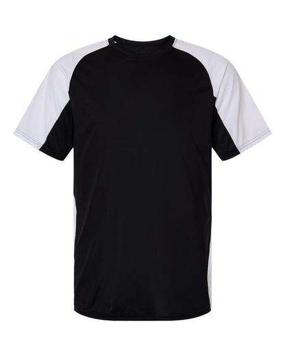 Augusta Sportswear Men's Cutter Jersey 1517 #color_Black/ White