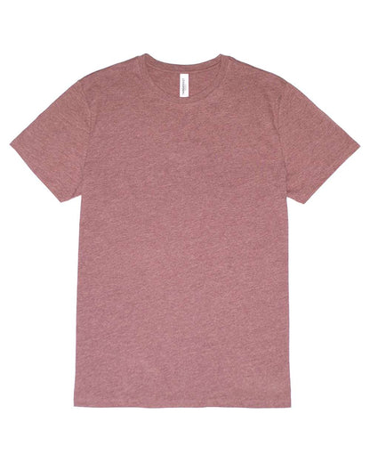 Threadfast Apparel Unisex Ultimate CVC T-Shirt 100A #color_Maroon Heather