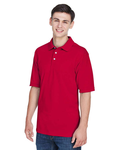 Harriton Men's Easy Blend™ Polo M265 #colormdl_Red