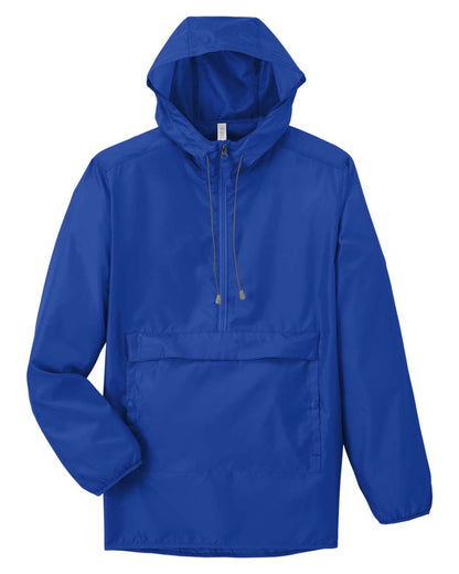 Team 365 Unisex Zone Protect Packable Anorak Jacket TT77 #color_Sport Royal