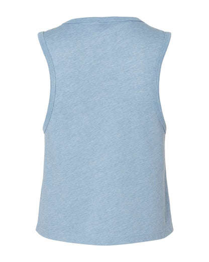 Next Level Women's Festival Crop Tank 5083 #color_Stonewash Denim