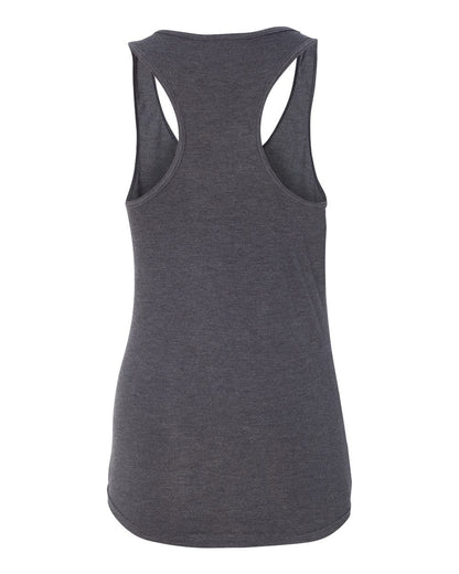 Anvil Women’s Triblend Racerback Tank Top 6751L #color_Heather Dark Grey