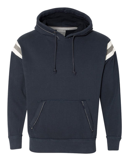 J. America Men's Vintage Athletic Hooded Sweatshirt 8847 #color_Vintage Navy