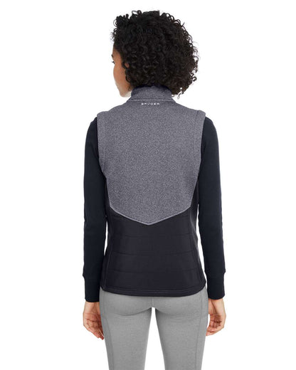 Spyder Women's Pursuit Vest S17275 #colormdl_Frontier Heather/ Black