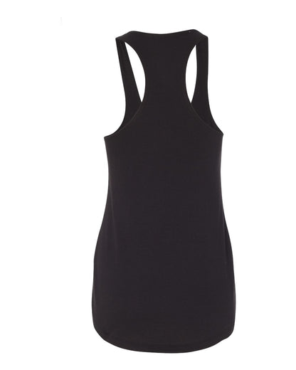 Next Level Women’s Lightweight French Terry Racerback Tank 6933 #color_Black