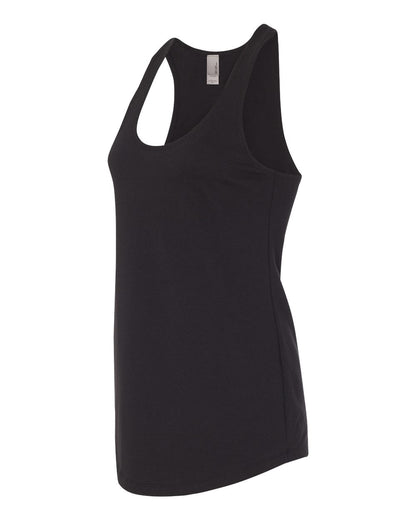 Next Level Women’s Lightweight French Terry Racerback Tank 6933 #color_Black