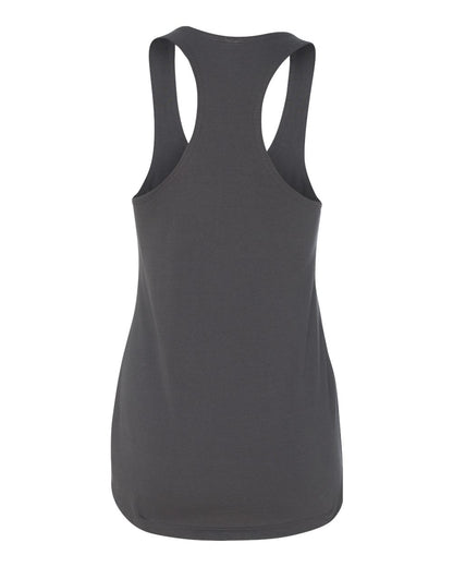 Next Level Women’s Lightweight French Terry Racerback Tank 6933 #color_Dark Grey