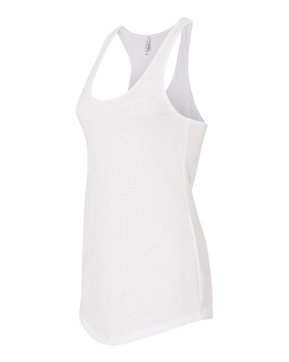 Next Level Women’s Lightweight French Terry Racerback Tank 6933 #color_White