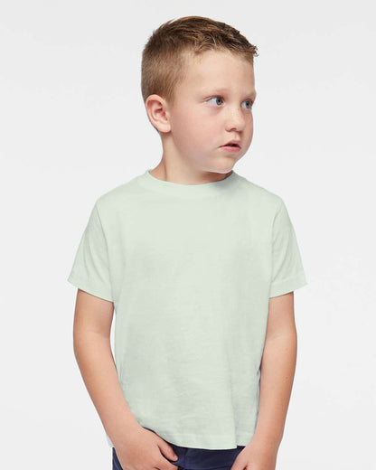 Rabbit Skins Toddler Fine Jersey Tee 3321 #colormdl_Honeydew