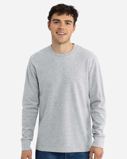 Next Level Unisex Ideal Thermal Long Sleeve T-Shirt 8211 #colormdl_Heather Grey