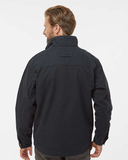 DRI DUCK Endeavor Canyon Cloth™ Canvas Jacket with Sherpa Lining 5037 #colormdl_Black