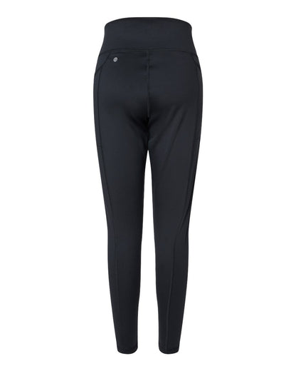 Adidas Women's Pocket Leggings A1000 #color_Black