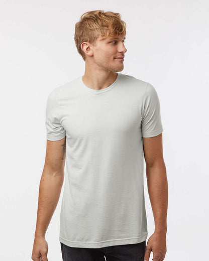 Tultex Unisex Combed CVC T-Shirt 602CVC #colormdl_Heather Light Silver