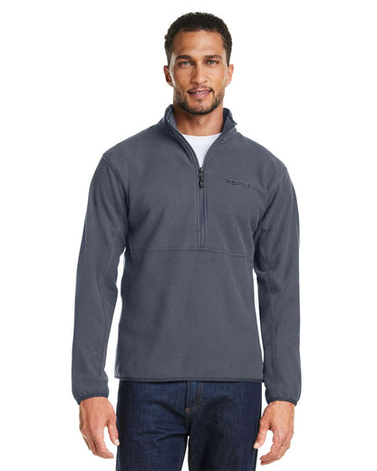 Marmot Men's Rocklin Half-Zip Jacket M12650 #colormdl_Steel Onyx