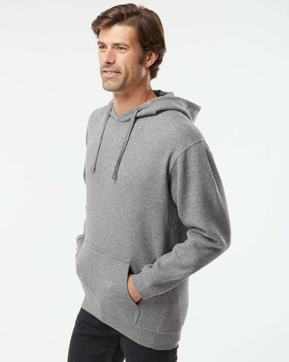 LAT Unisex Elevated Fleece Hoodie Sweatshirt 6926 #colormdl_Granite Heather