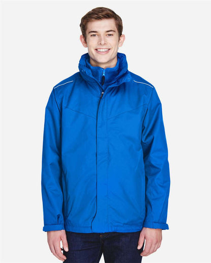 CORE365 Men's Region 3-in-1 Jacket with Fleece Liner 88205 #colormdl_True Royal