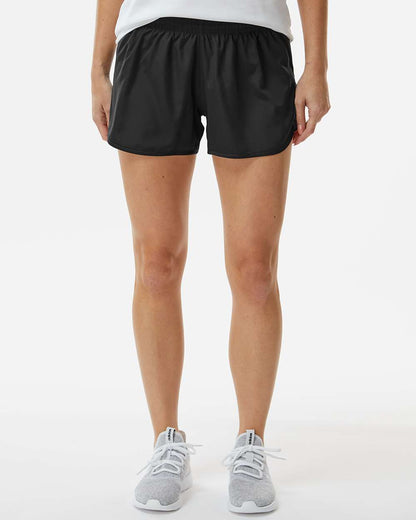 Augusta Sportswear Women's Wayfarer Shorts 2430 #colormdl_Black