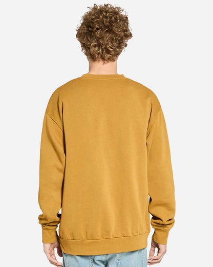 Lane Seven Unisex Urban Crewneck Sweatshirt LS16004 #colormdl_Pigment Peanut Butter