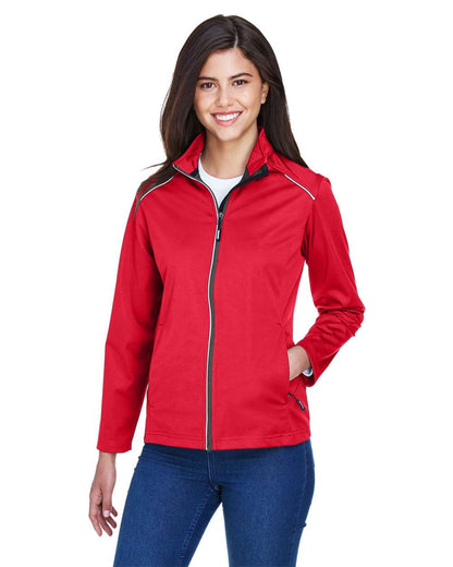 CORE365 Women's Techno Lite Three-Layer Knit Tech-Shell CE708W #colormdl_Classic Red