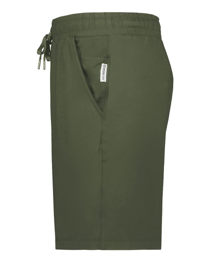 Holloway Youth Eco Revive™ Ventura Soft Knit Shorts 223604 #color_Olive