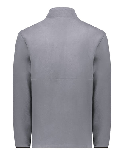 Augusta Sportswear Youth Eco Revive™ Polar Fleece Quarter-Zip Pullover 6856 #color_Graphite