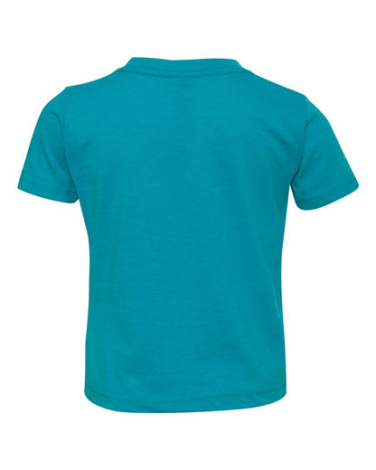Rabbit Skins Toddler Fine Jersey Tee 3321 #color_Vintage Turquoise