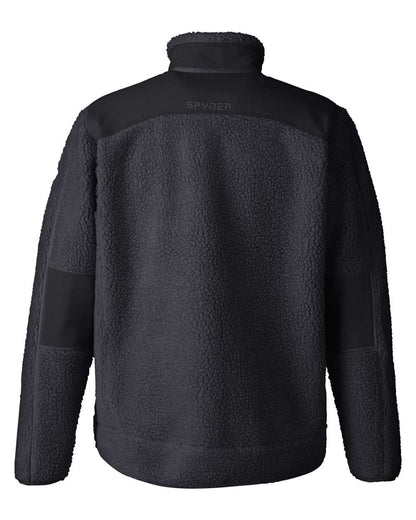 Spyder Unisex Venture Sherpa Jacket S17940 #color_Black