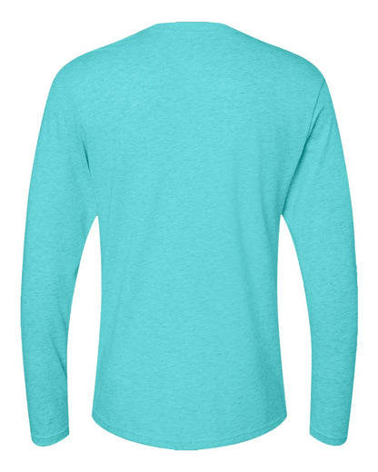 Next Level Triblend Long Sleeve T-Shirt 6071 #color_Tahiti Blue