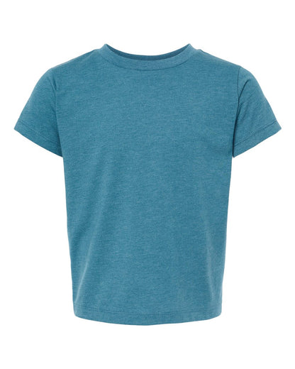 BELLA + CANVAS Toddler Jersey Tee 3001T #color_Heather Deep Teal