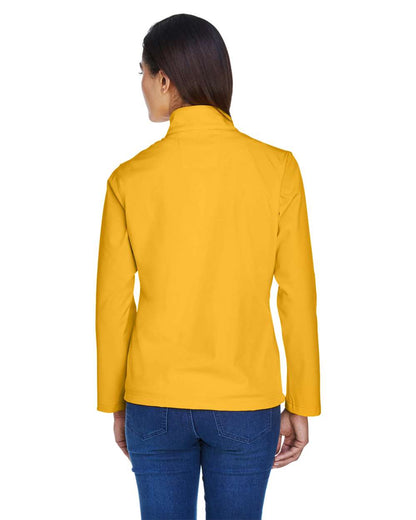 Team 365 Women's Leader Soft Shell Jacket TT80W #colormdl_Sport Athletic Gold