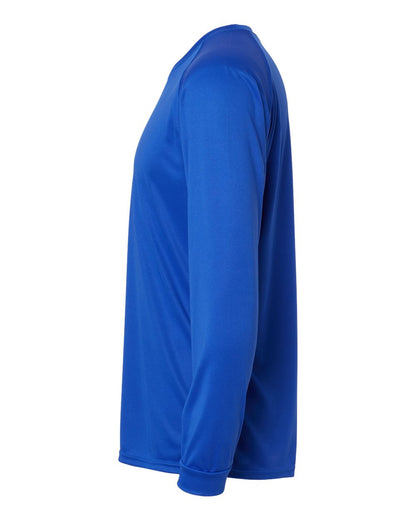 Paragon Unisex Long Islander Performance Long Sleeve T-Shirt 210 #color_Royal