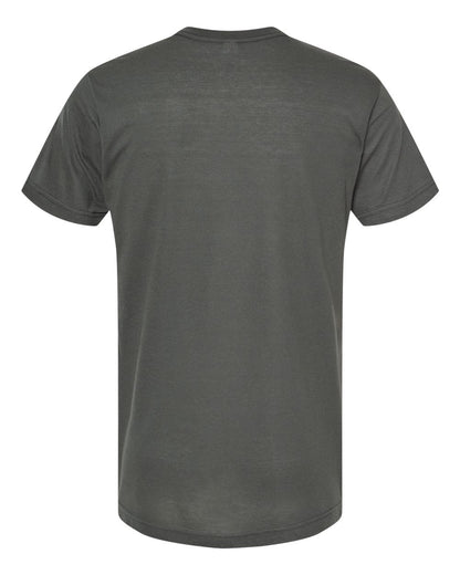 Tultex Poly-Rich V-Neck T-Shirt 207 #color_Charcoal