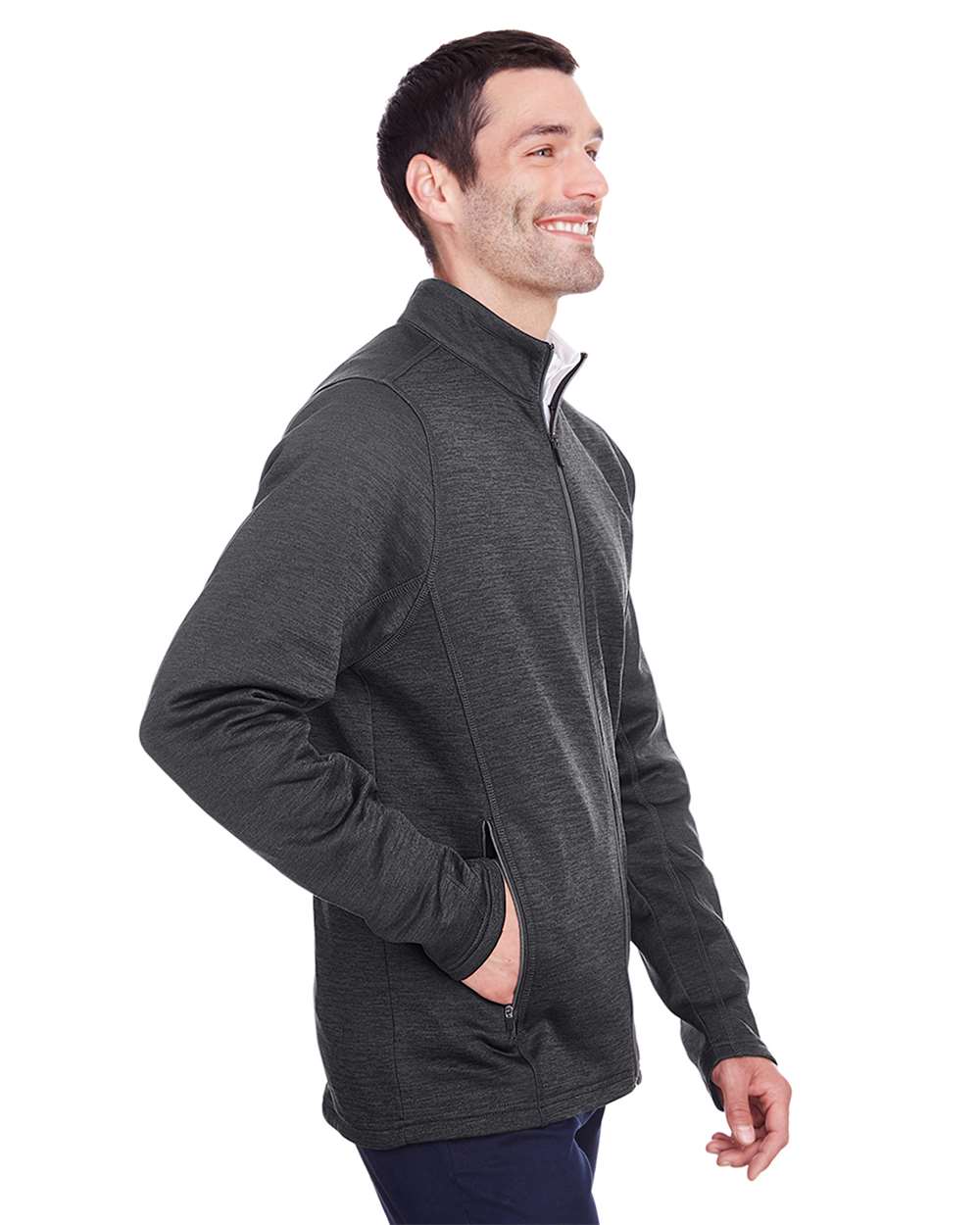 #colormdl_Black Heather/ Carbon