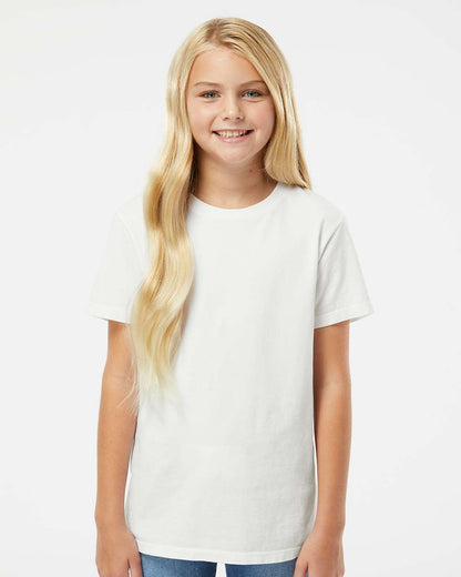 SoftShirts Youth Organic T-Shirt 402 #colormdl_Ivory
