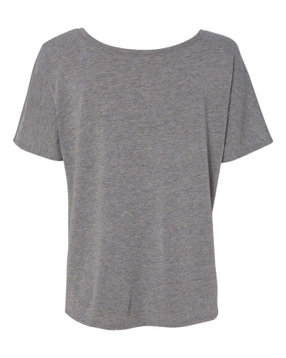 BELLA + CANVAS Women’s Slouchy Tee 8816 #color_Deep Heather Speckled