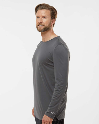 Oakley Men's Team Issue Hydrolix Long Sleeve T-Shirt FOA402992 #colormdl_Forged Iron