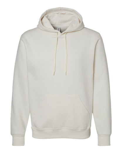 JERZEES Unisex Eco™ Premium Blend Ring-Spun Hooded Sweatshirt 700MR #color_Sweet Cream Heather