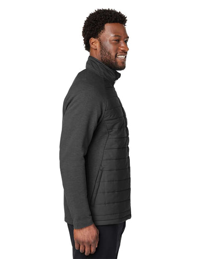 Devon & Jones Men's New Classics® Charleston Hybrid Jacket DG704 #colormdl_Black/ Melange Black