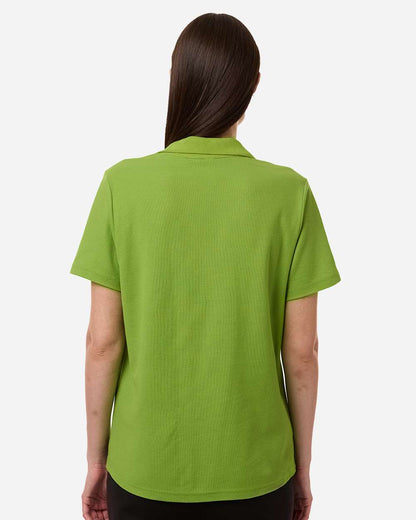CORE365 Women's Resolve CVC Performance Pique Polo CE106W #colormdl_Acid Green
