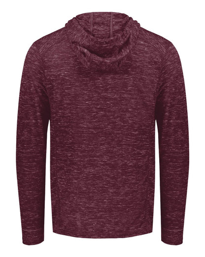Holloway Men's Eco Revive™ Monterey Hooded Sweatshirt 222745 #color_Maroon Heather