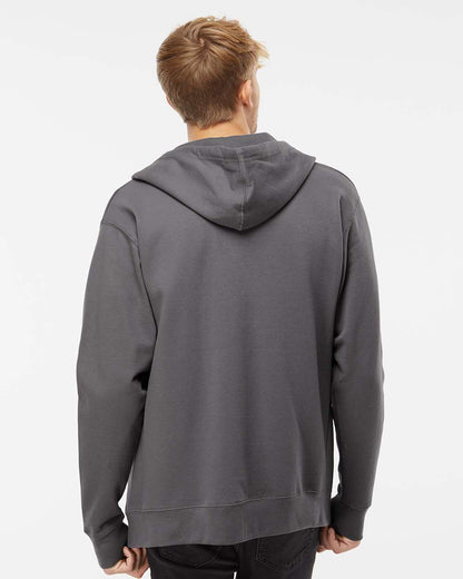 Independent Trading Co. Unisex Midweight Full-Zip Hooded Sweatshirt SS4500Z #colormdl_Charcoal