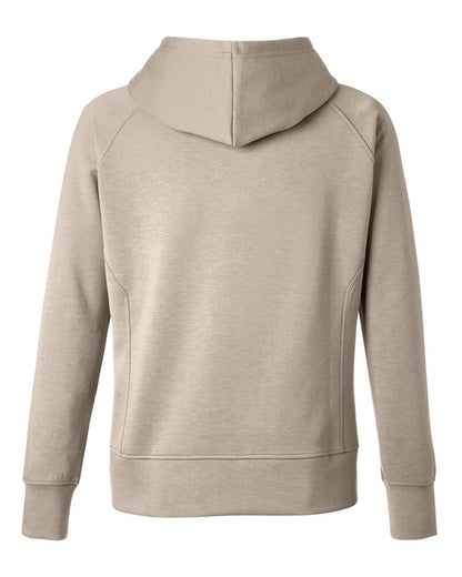 J. America Women's Apex Fleece Hooded Sweatshirt 8753 #color_Mojave